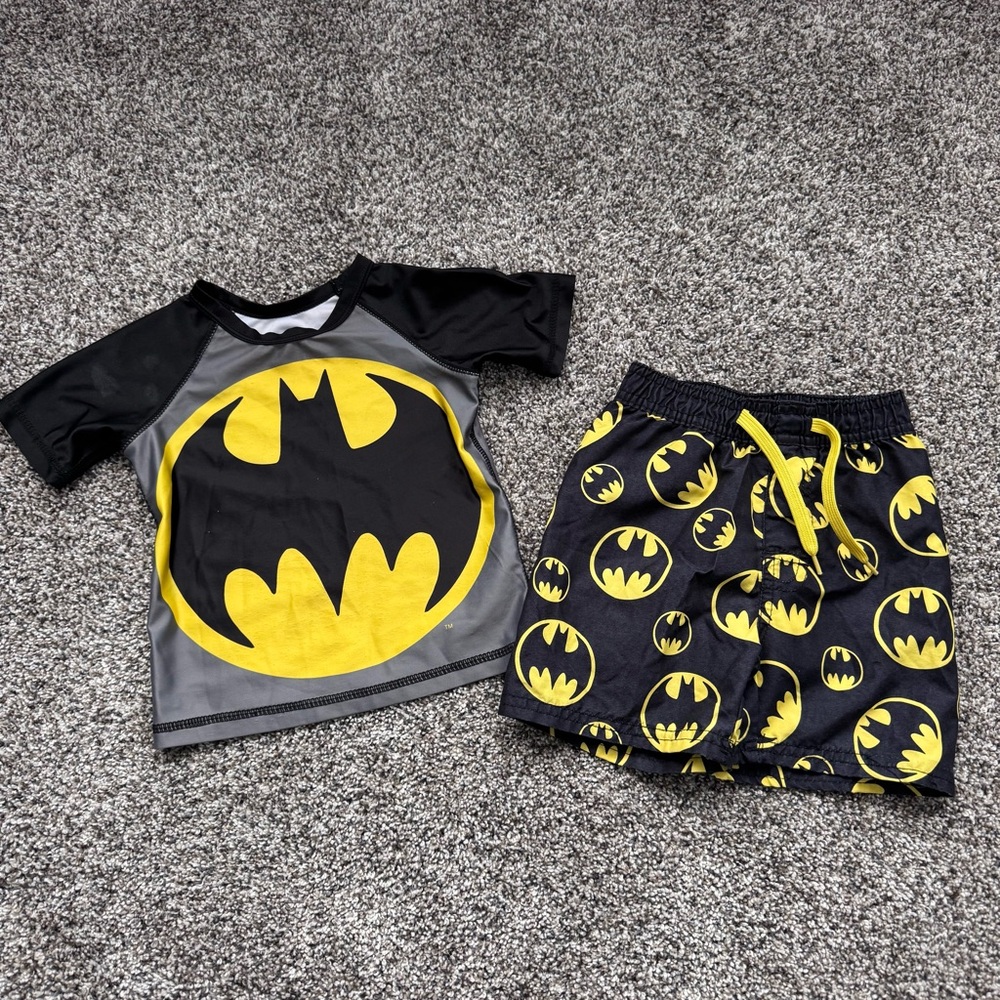 Batman Black and Yellow Kids' Outfit